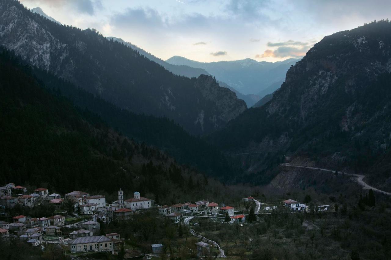 Δωμάτια Με Θέα Mega Chorio エクステリア 写真