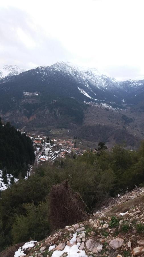 Δωμάτια Με Θέα Mega Chorio エクステリア 写真